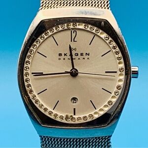 SKAGEN Denmark SKW2049 Women’s Ultra Slim Quartz Wristwatch All St Steel Working